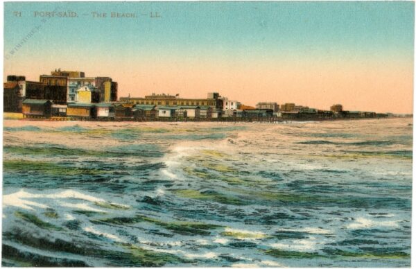 port said, der strand
