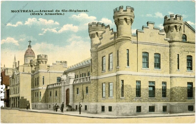 montreal, arsenal du 65e regiment