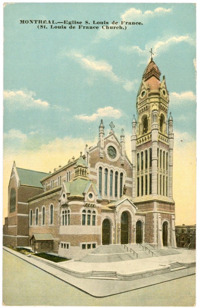 montreal, eglise s. louis de france