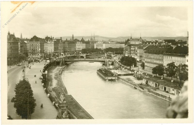wien 1, kai mit schweden und marienbrücke
