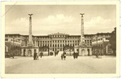 wien 13, schloss schönbrunn, haupteingang