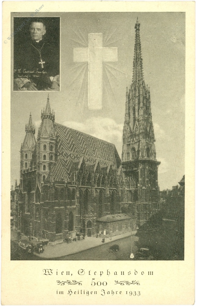 wien 1, stephansdom, 500 im heiligen jahre 1933 wien 1, stephansdom, 500 im heiligen jahre 1933