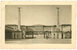wien 13, schloss schönbrunn, haupttor