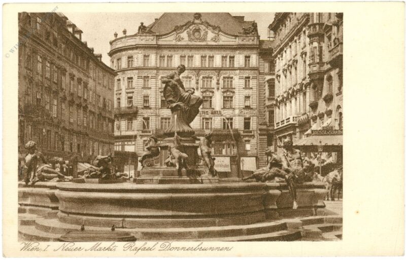wien 1, neuer markt, rafael donnerbrunnen wien 1, neuer markt, rafael donnerbrunnen