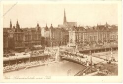 wien 1, schwedenbrücke und kai