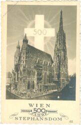 wien 1, stephansdom, 500 jahre