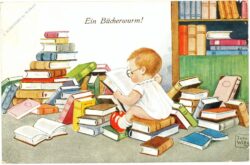 ein bücherwurm! ein bücherwurm!