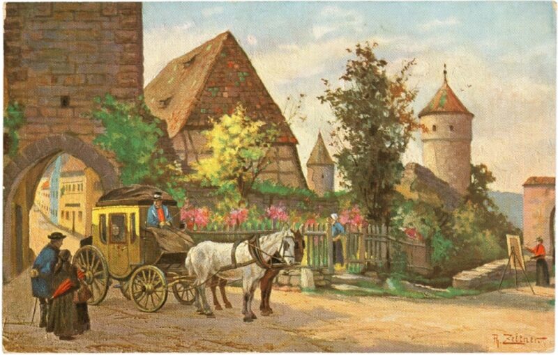 rothenburg o.tauber, beim klingentor rothenburg o.tauber, beim klingentor