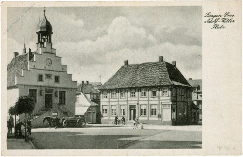 lingen (ems), adolf hitler platz lingen (ems), adolf hitler platz