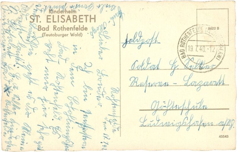 bad rothenfelde, kinderheim st. elisabeth