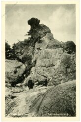ibbenbüren, dörenther klippen, das hockende weib