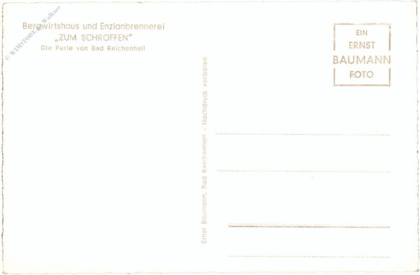bad reichenhall, schroffen, gasthaus zum schroffen