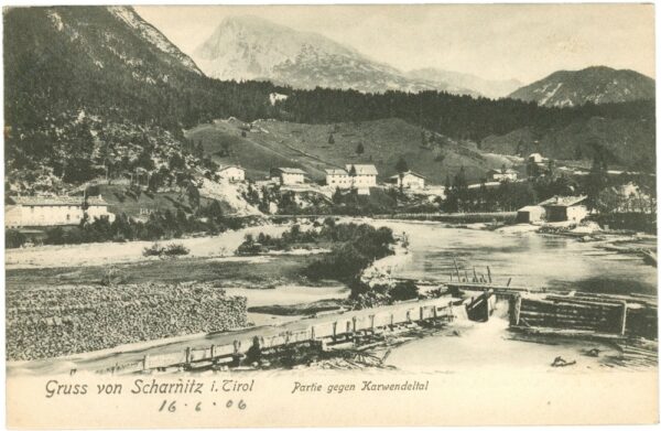 scharnitz, partie gegen karwendelthal