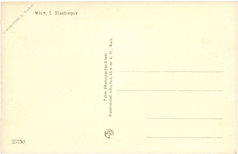 wien 1, staatsoper