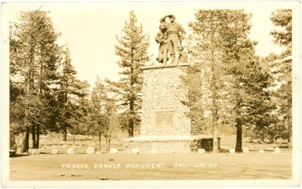 kalifornien, pioneer donner monument