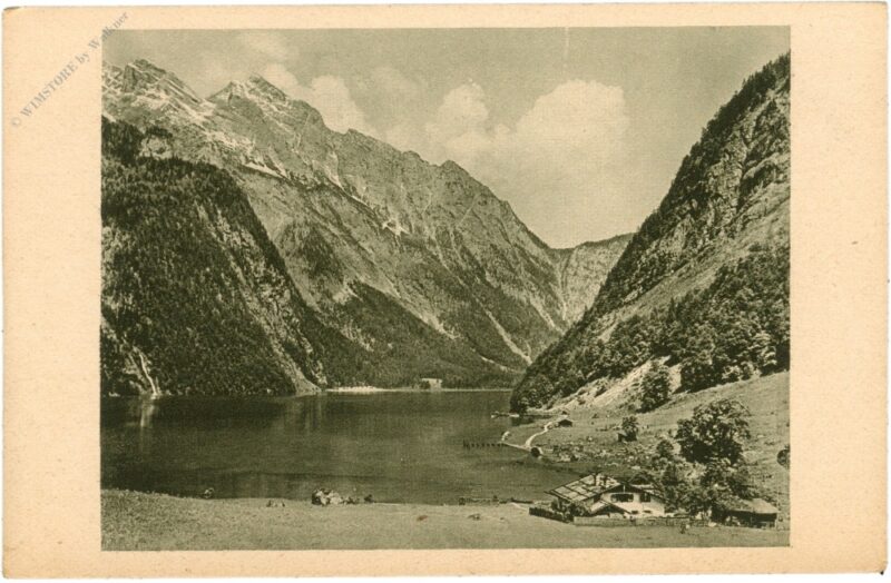 königsee, saletalm am königsee mit dem watzmann königsee, saletalm am königsee mit dem watzmann