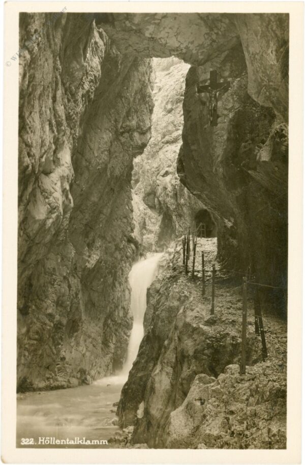 grainau, höllentalklamm
