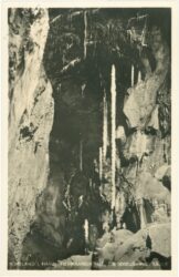 rübeland im harz, hermannshöhle, die 8000jährige säule