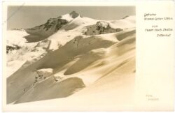 hintertux, gefrorne wand spitze vom tuxer joch
