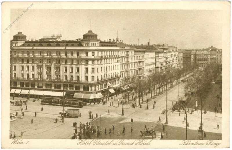 wien 1, kärntnerring, hotel bristol und grand hotel wien 1, kärntnerring, hotel bristol und grand hotel