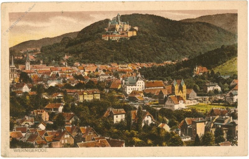 wernigerode, ortsansicht wernigerode, ortsansicht