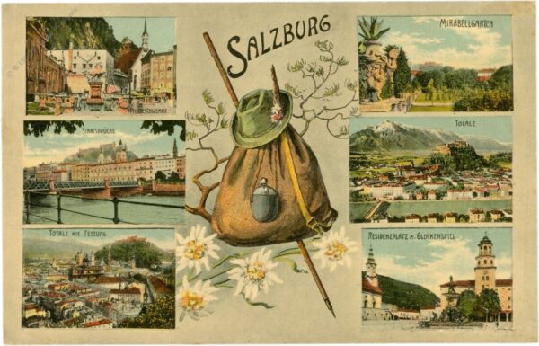 salzburg, multiansicht