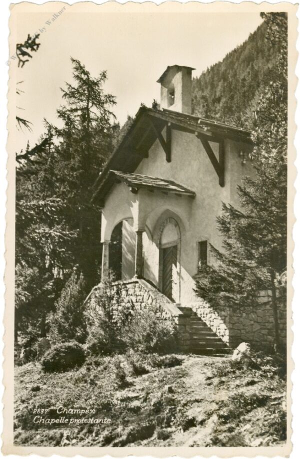 champex, chapelle protestante