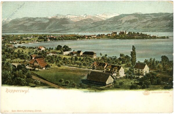 rapperswyl, ortsansicht