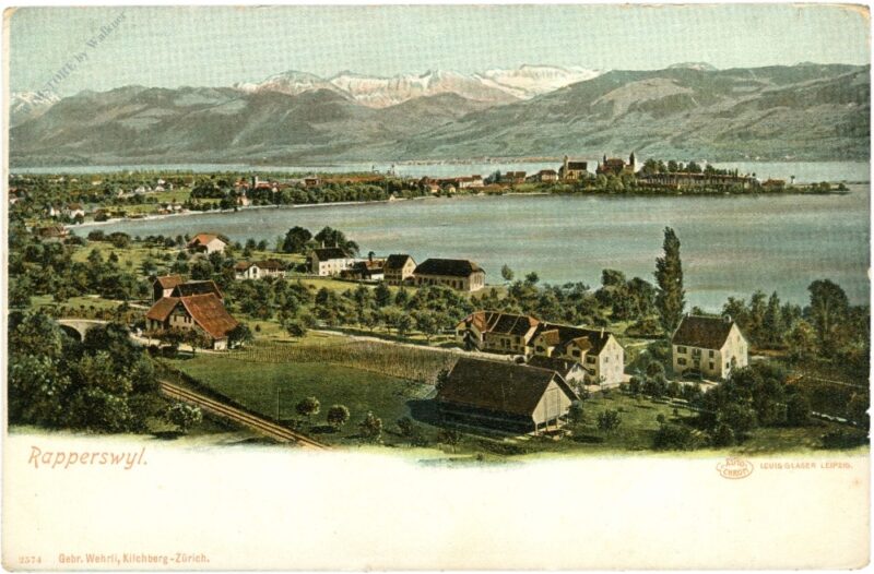 rapperswyl, ortsansicht rapperswyl, ortsansicht
