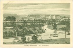 wien 13, schloss schönbrunn, k.k. lustschloss