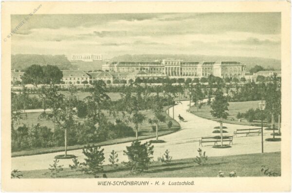 wien 13, schloss schönbrunn, k.k. lustschloss