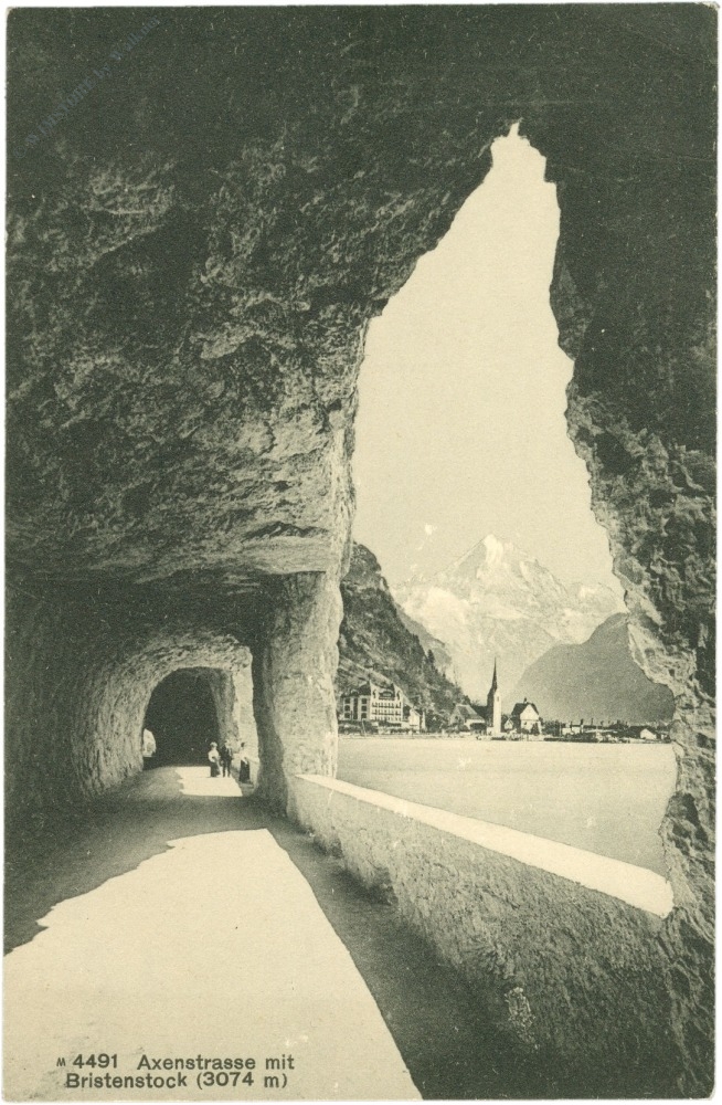 axenstrasse, mit bristenstock axenstrasse, mit bristenstock