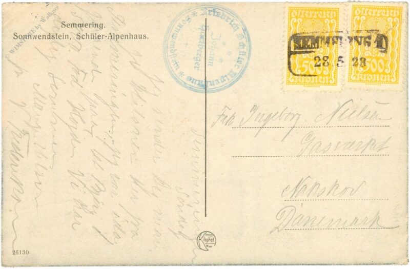 semmering, sonnwendstein, schüler alpenhaus