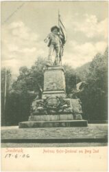 innsbruck, andreas hofer denkmal am berg isel