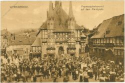 wernigerode, promenadenkonzert auf dem markt