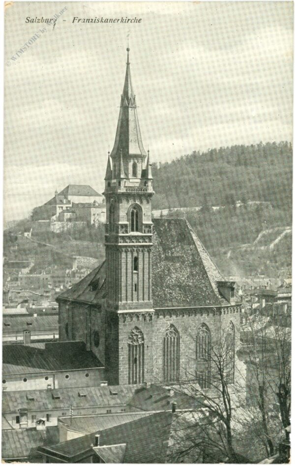 salzburg, franziskanerkirche