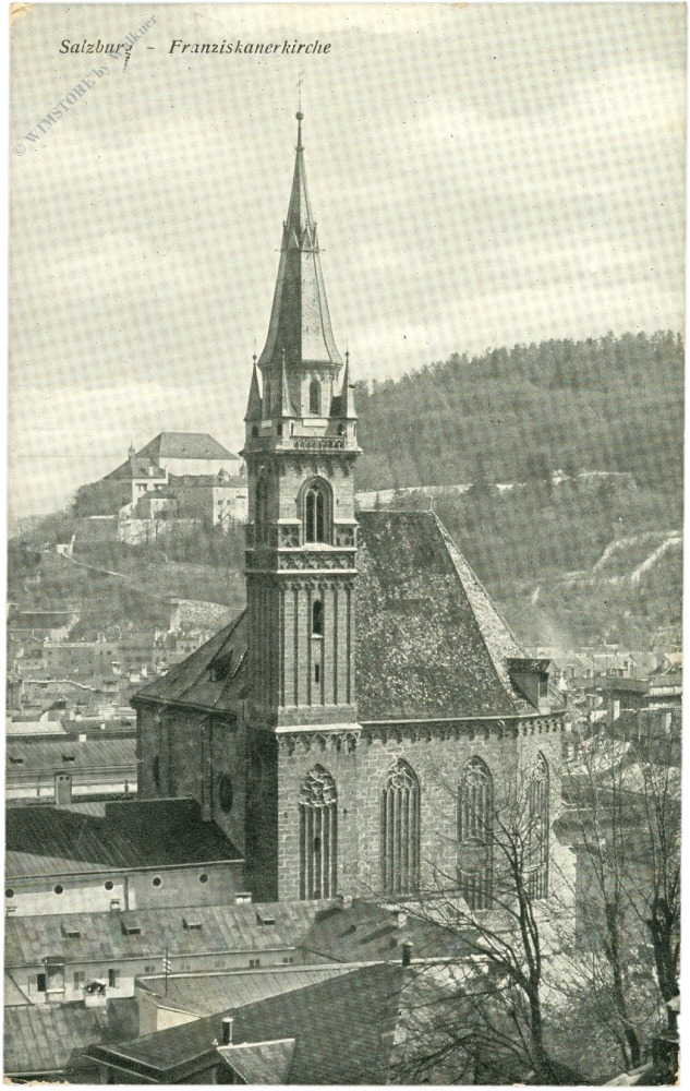 salzburg, franziskanerkirche salzburg, franziskanerkirche