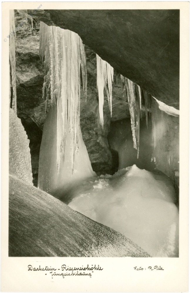 dachstein, rieseneishöhle, jungeisbildung dachstein, rieseneishöhle, jungeisbildung