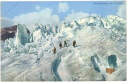 rhonegletscher, mit eishöhle