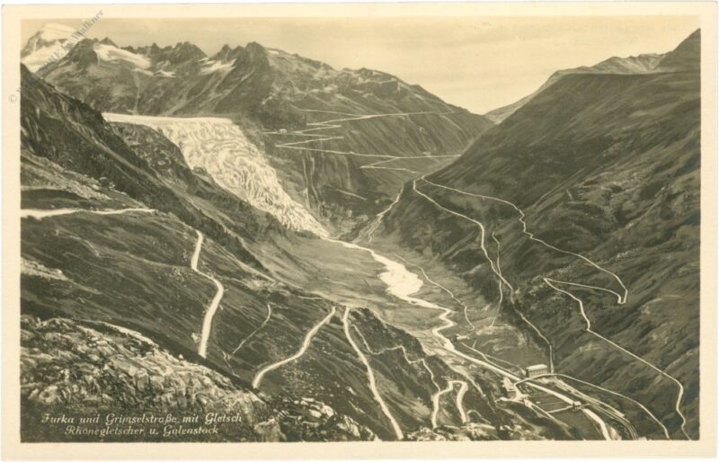 furka, und grimselstraße mit gletsch furka, und grimselstraße mit gletsch
