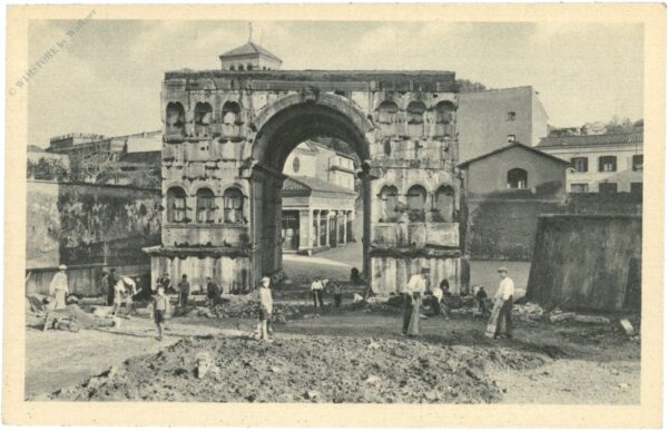 rom, arco di giano quadrifronte