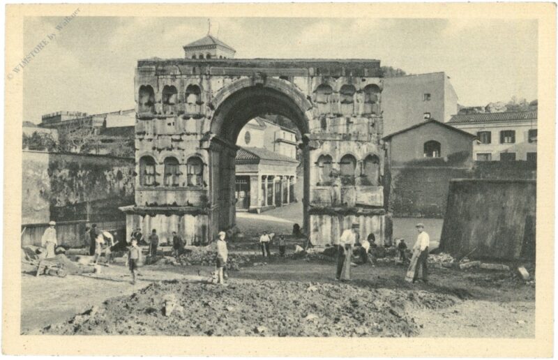 rom, arco di giano quadrifronte rom, arco di giano quadrifronte