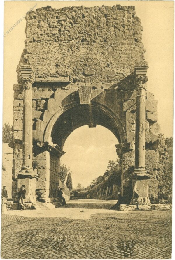 rom, arco di drusa