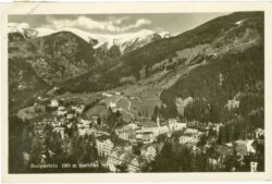 bad gastein, ortsansicht