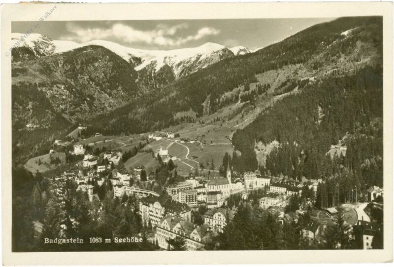 bad gastein, ortsansicht bad gastein, ortsansicht
