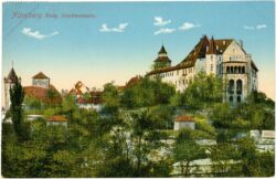nürnberg, burg, nordwestseite