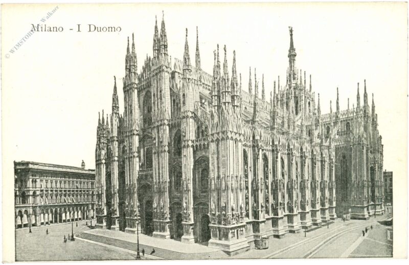mailand, der dom mailand, der dom