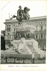 mailand, vittorio emanuele denkmal