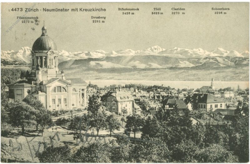 zürich, neumünster mit kreuzkirche zürich, neumünster mit kreuzkirche