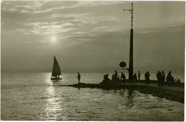 siofok, abenddämmerung